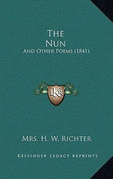 portada the nun: and other poems (1841) (en Inglés)