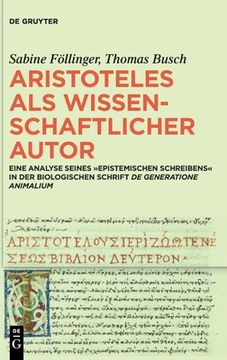 portada Aristoteles als wissenschaftlicher Autor (en Alemán)