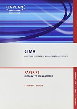 portada Integrated Management - Study Text: Paper P5