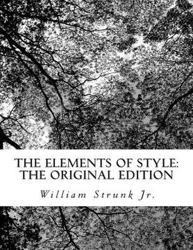 portada The Elements of Style: The Original Edition (en Inglés)