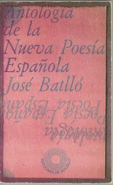portada Antologia de la Nueva Poesia Española