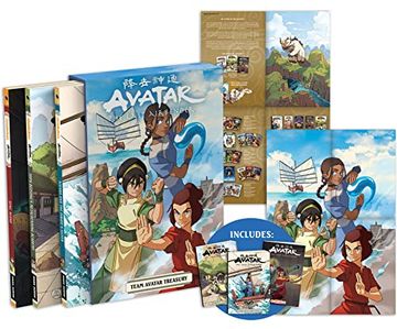 portada Avatar: The Last Airbender--Team Avatar Treasury Boxed set (Graphic Novels) 