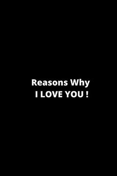 portada Reasons why i Love You: 6 x 9 Inches 120 Pages 