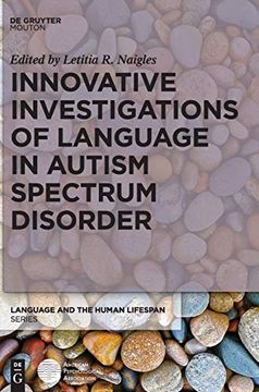 portada Innovative Investigations of Language in Autism Spectrum Disorder (en Inglés)