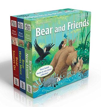 portada Bear and Friends: Bear Snores On; Bear Wants More; Bear's New Friend (The Bear Books) (in English)