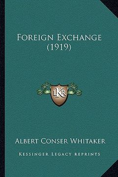 portada foreign exchange (1919) (en Inglés)