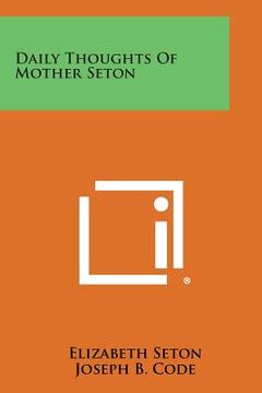 portada Daily Thoughts of Mother Seton (en Inglés)