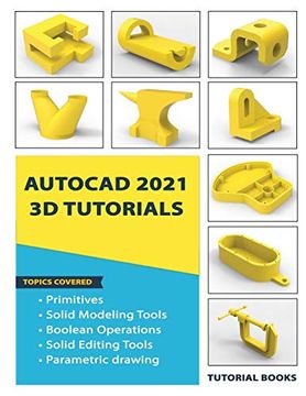 portada Autocad 2021 3d Tutorials (in English)