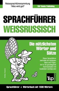 portada Sprachführer Deutsch-Weißrussisch und Kompaktwörterbuch mit 1500 Wörtern (en Alemán)