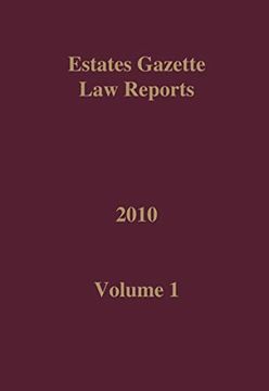 portada Eglr 2010 Volume 1 (Estates Gazette law Reports) (en Inglés)