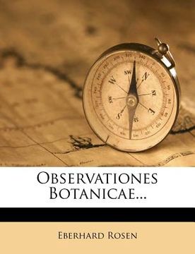 portada observationes botanicae... (en Inglés)