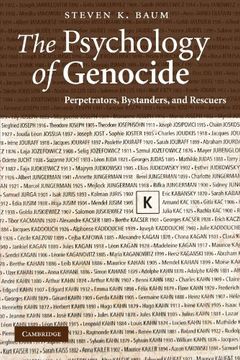 portada The Psychology of Genocide Paperback: Perpetrators, Bystanders and Rescuers: 0 (en Inglés)