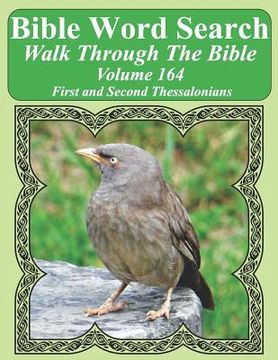 portada Bible Word Search Walk Through The Bible Volume 164: First and Second Thessalonians Extra Large Print (en Inglés)
