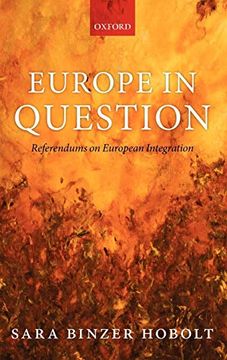 portada Europe in Question: Referendums on European Integration (en Inglés)