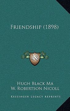 portada friendship (1898) (en Inglés)