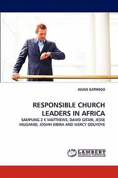 portada responsible church leaders in africa (en Inglés)