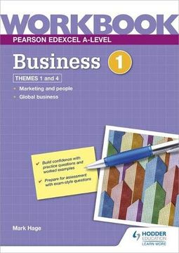 portada Pearson Edexcel A-Level Business Workbook 1 