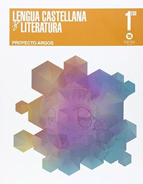 portada Lengua y literatura ESO1 (Proyecto Argos)