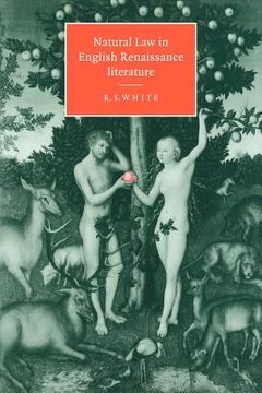 portada Natural law in English Renaissance Literature (in English)