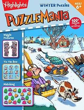 portada Winter Puzzles (Puzzlemania) (in English)