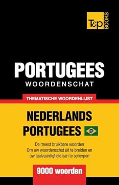 portada Thematische woordenschat Nederlands-Braziliaans Portugees - 9000 woorden (en Dutch)