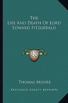 portada the life and death of lord edward fitzgerald (en Inglés)