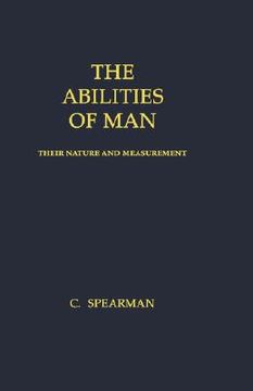 portada the abilities of man: their nature and measurement (in English)
