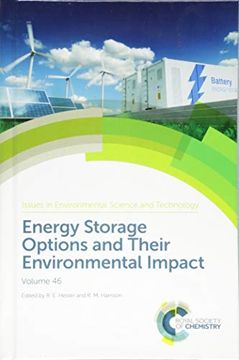 portada Energy Storage Options and Their Environmental Impact (Issues in Environmental Science and Technology) (en Inglés)