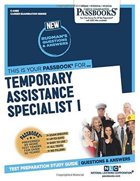 portada Temporary Assistance Specialist i (in English)