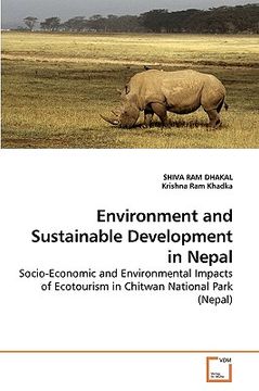 portada environment and sustainable development in nepal (en Inglés)