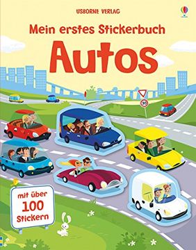 portada Mein Erstes Stickerbuch: Autos (en Alemán)