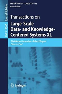portada Transactions on Large-Scale Data- and Knowledge-Centered Systems xl (en Inglés)