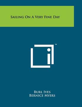 portada sailing on a very fine day (en Inglés)