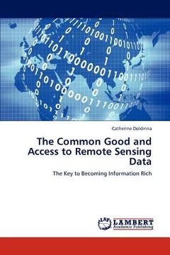 portada the common good and access to remote sensing data (en Inglés)
