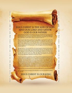 portada Jesus Christ is the Son of God and our Lord and Savior God is our Father (en Inglés)