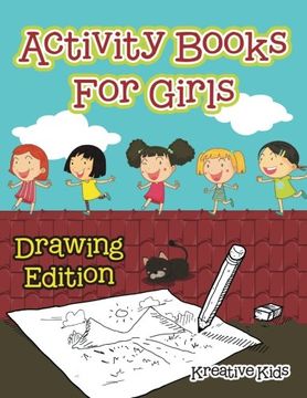 portada Activity Books For Girls Drawing Edition