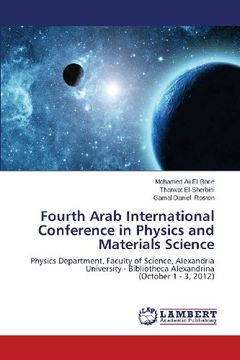 portada Fourth Arab International Conference in Physics and Materials Science