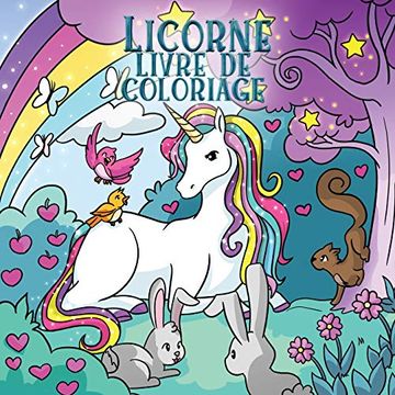 portada Licorne Livre de Coloriage: Pour les Enfants de 4 à 8 ans (Livres de Coloriage Pour Enfants) 