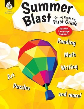 portada Summer Blast: Getting Ready for First Grade (Spanish Language Support) (in Spanish)