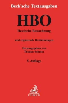 portada Hessische Bauordnung (en Alemán)