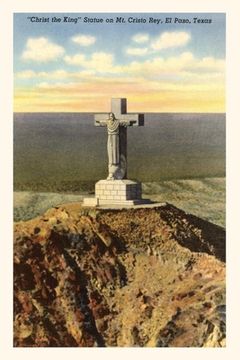 portada Vintage Journal Christ the King Statue, El Paso, Texas (en Inglés)