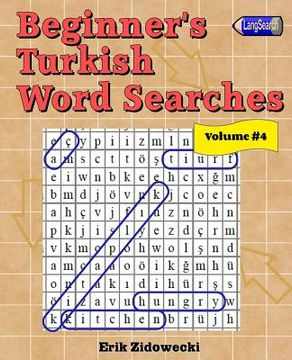 portada Beginner's Turkish Word Searches - Volume 4 (en Turco)