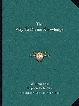 portada the way to divine knowledge (en Inglés)