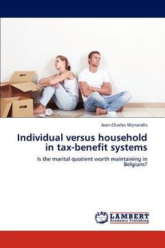 portada individual versus household in tax-benefit systems (en Inglés)