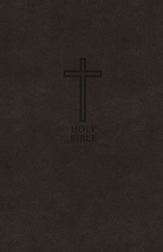 portada KJV, Value Thinline Bible, Compact, Imitation Leather, Black, Red Letter Edition, Comfort Print (en Inglés)