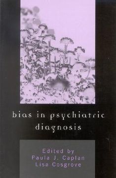 portada bias in psychiatric diagnosis (en Inglés)