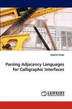 portada parsing adjacency languages for calligraphic interfaces