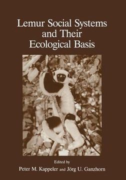 portada Lemur Social Systems and Their Ecological Basis (en Inglés)