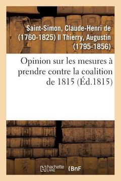 portada Opinion Sur Les Mesures À Prendre Contre La Coalition de 1815 (in French)