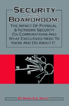 portada security in the boardroom (en Inglés)